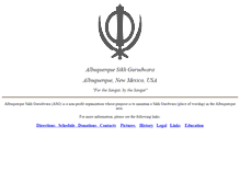 Tablet Screenshot of abqsg.org